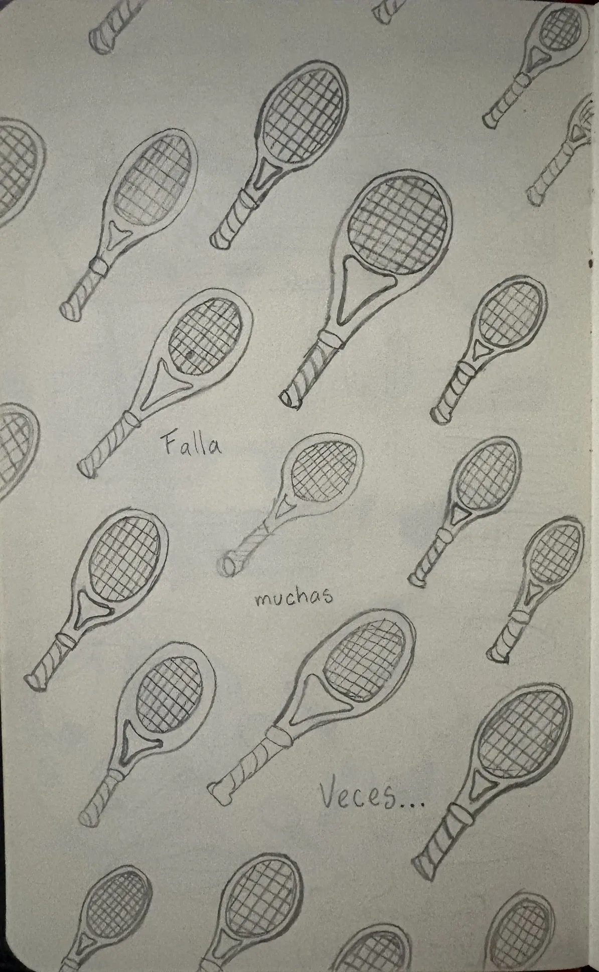 Raquetas Sketch Image